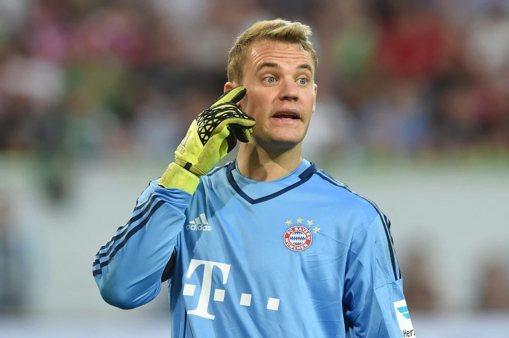 — © Münchens Torwart Manuel Neuer. Foto: Carmen Jaspersen/Archiv