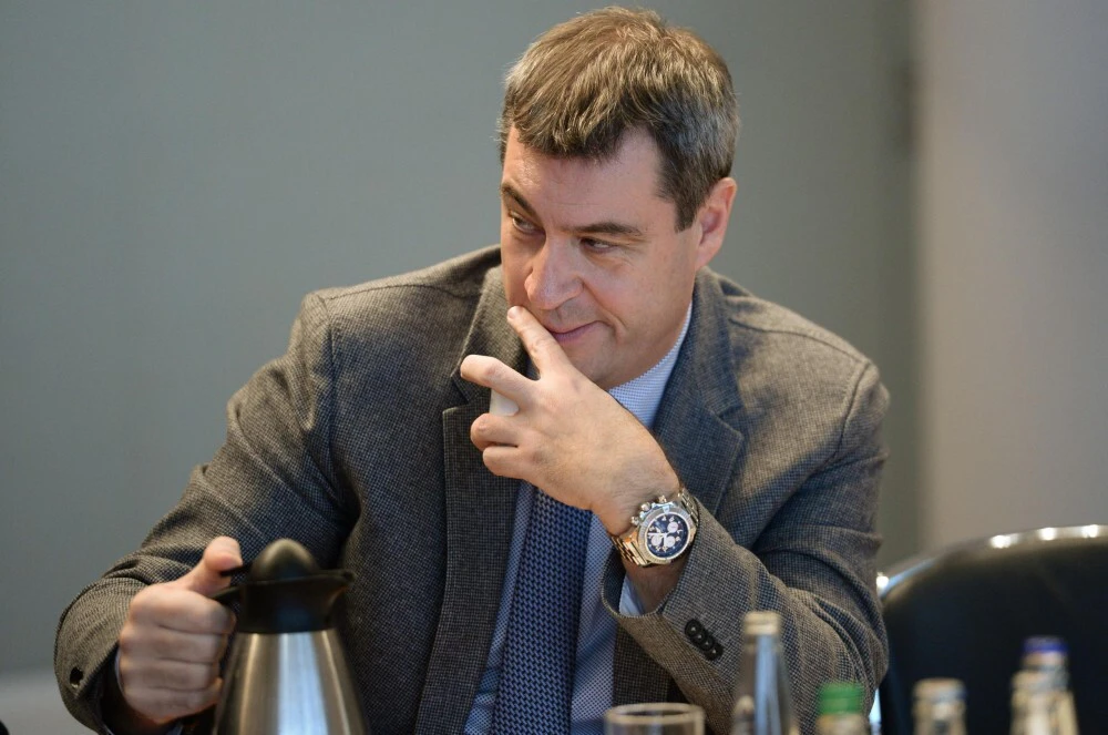 Söder, Briefkastenfirmen — © Der bayerische Finanz- und Heimatminister Markus Söder (CSU). Foto: Andreas Gebert/Archiv