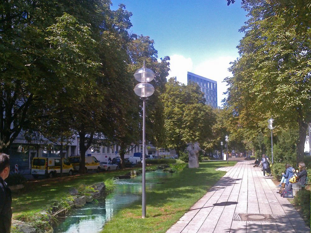 Stadtbach, Herzog-Wilhelm-Straße