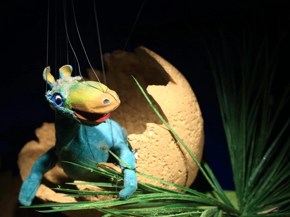 Puppenkiste, Urmel — © Die Marionette Urmel. Foto: Jens Wolf/Archiv