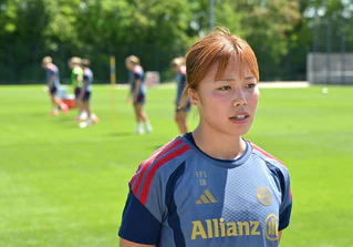 Heimspiel in Japan: Momoko Tanikawa. — © Florian Diettrich/dpa