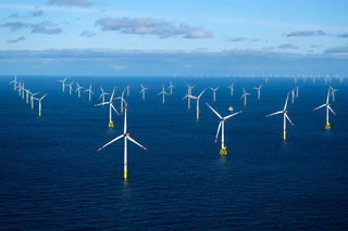 Bundeswirtschaftsministerin Katherina Reiche reagiert auf einen Brandbrief von Ländern zum stockenden Ausbau der Windkraft auf See.  — © Sina Schuldt/dpa
