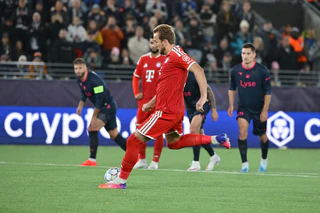 Kane setzte seine Torserie fort. — © Peter Kneffel/dpa