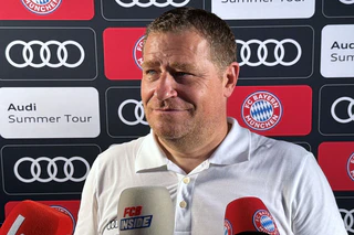 Der FC Bayern hat den Vertrag mit Sportvorstand Max Eberl verlängert. (Archivbild) — © Christian Kunz/dpa