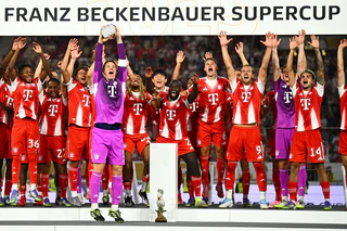 Starten die Bayern wie im vergangenen Jahr nach dem Supercup-Gewinn gegen den VfB Stuttgart wieder mit einem Titel in die Saison. (Archivbild) — © Tom Weller/dpa