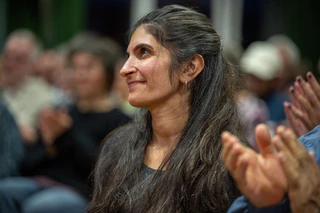 Shida Bazyar hat den Bayerischen Buchpreis 2026 gewonnen. (Archivbild) — © Harald Tittel/dpa