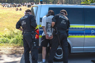Am früheren Wohnsitz des YouTubers «Drachenlord» gab es einen Polizeieinsatz. — © Ferdinand Merzbach/NEWS5/dpa