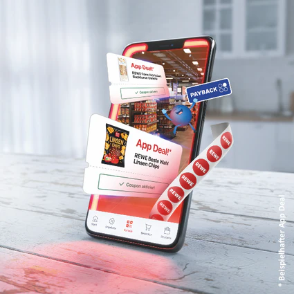 REWE APP — © Bild: © REWE Markt GmbH 2023
