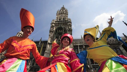 Stadtgründungsfest, München, Reiter — © B. Roemmelt
