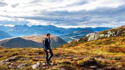 Norwegen Schweden Finnland Umgebung Wandern Mann Sommer Wanderung Herbst Landschaft — © Bild von Mark B auf Pixabay