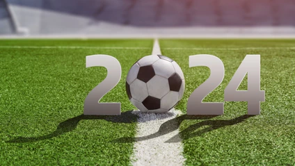 Fußball Spiel EM 2024 Deutschland Fußball-EM — © Bild. FotografieLink / iStock