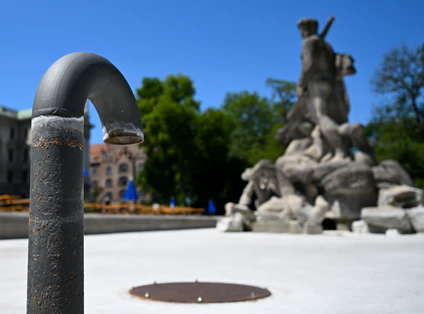 Vor den Verboten hatte die Stadt schon mehrere Brunnen abgeschaltet. (Archivbild) — © Sven Hoppe/dpa