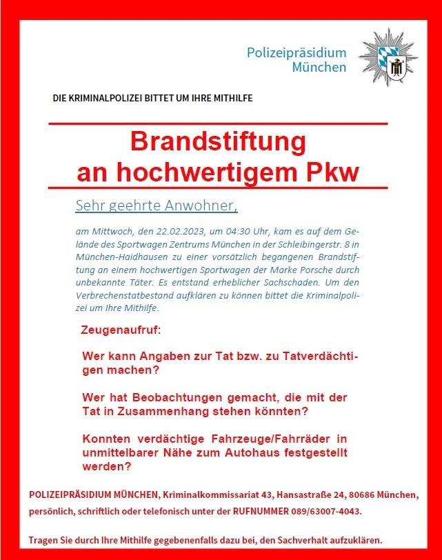  — © Polizei München