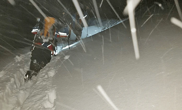  — © Der Einsatz am Watzmann in der Nacht vom 1. auf den 2. Weihnachtsfeiertag // Foto: Bergwacht Ramsau, BRK Berchtesgadener Land