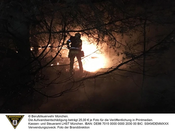 Flächenbrand, Freimann — © Brennt Freifläche