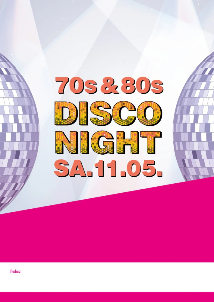 — © 70s & 80s Disco Night Mai 2019