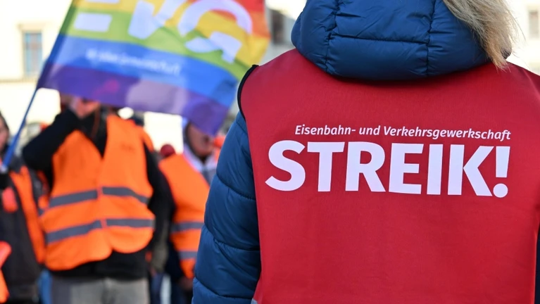 Streik EVG Warnstreik — © Bild: Martin Schutt