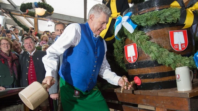 Wiesn-Anstich, Verlosung — © © Bild: Peter Kneffel