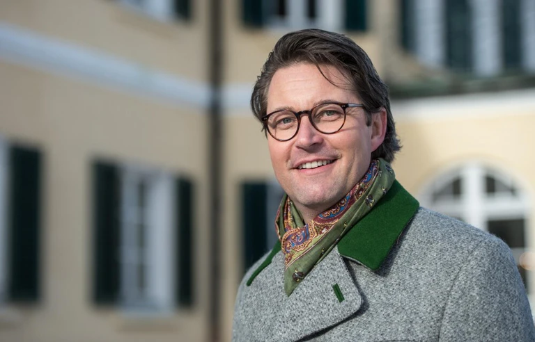 — © CSU-Generalsekretär Andreas Scheuer in Wildbad Kreuth (Bayern). Foto: Matthias Balk