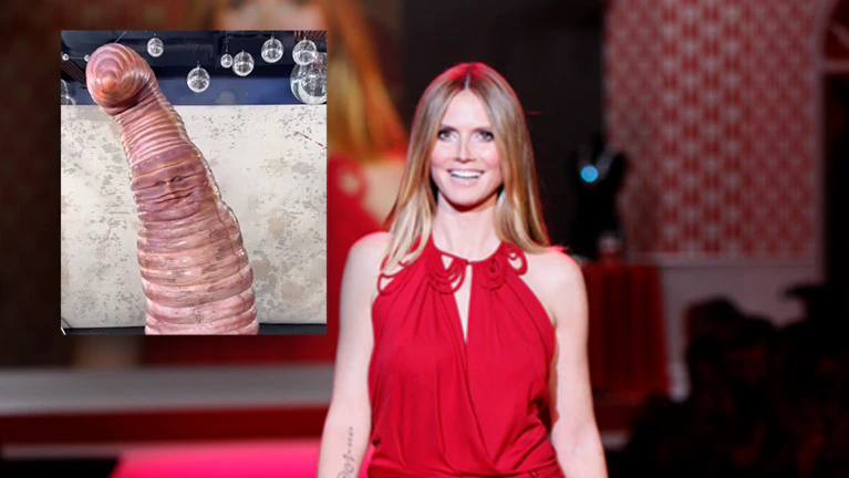 — © Von The Heart Truth - Heidi Klum in John Galliano at The Heart Truth's Red Dress Collection 2010Uploaded by gohe007, Gemeinfrei, https://commons.wikimedia.org/w/index.php?curid=14409674