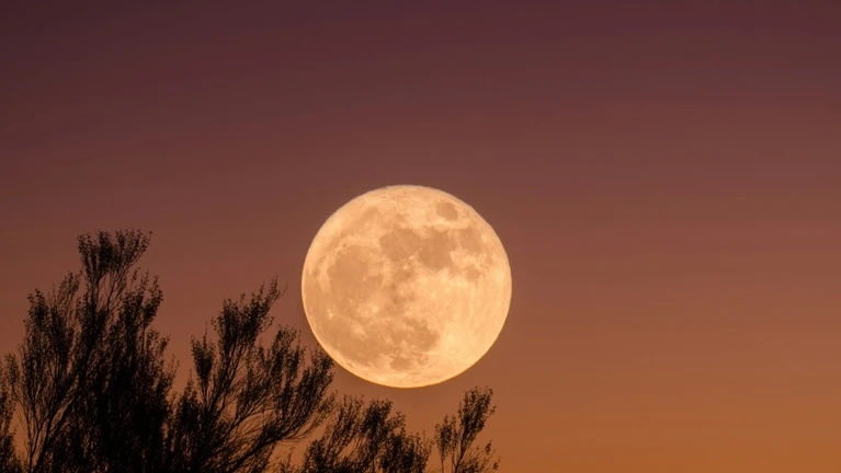Mond Vollmond — © Ganapathy Kumar / Unsplash