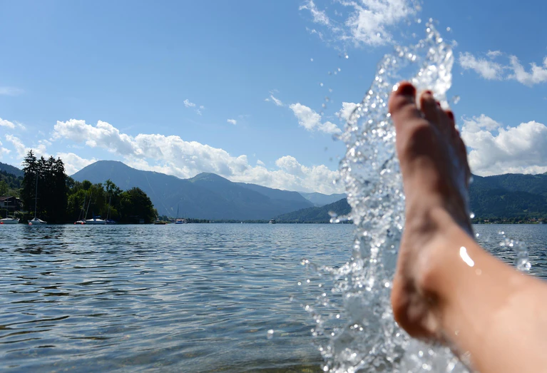 Sommer Herbst Wetter See