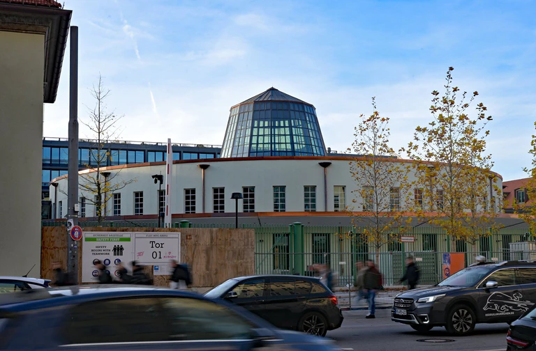 In München entstehen neue Büros für Google in einem historischen Gebäude. (Archivbild) — © Malin Wunderlich/dpa