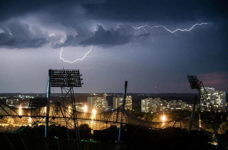 Unwetter Gewitter München — © Bild: Matthias Balk