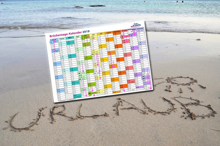Urlaub, Brückentage, Brückentage-Kalender