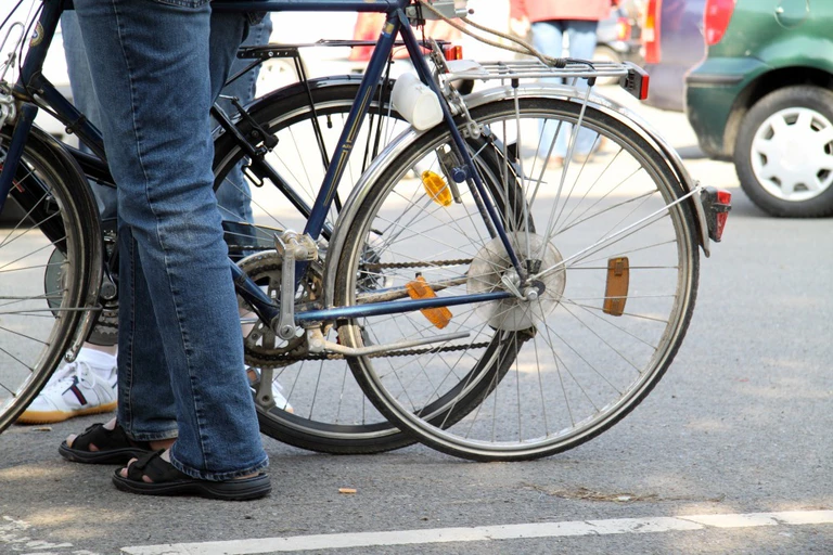 Grüner Pfeil, Radfahrer, Flex-Parken, Parken, Parkrevolution, Parkplatz