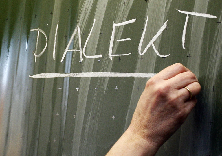Dialekt Bairisch Tafel