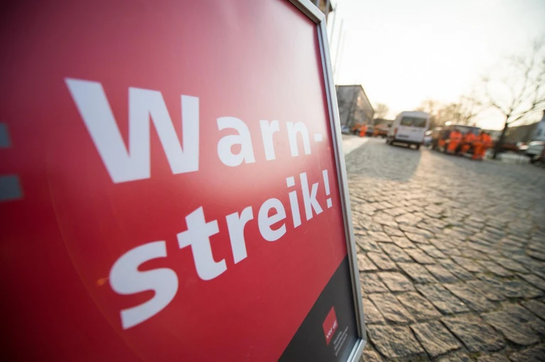 Warnstreiks — © Bild: Arne Immanuel Bänsch