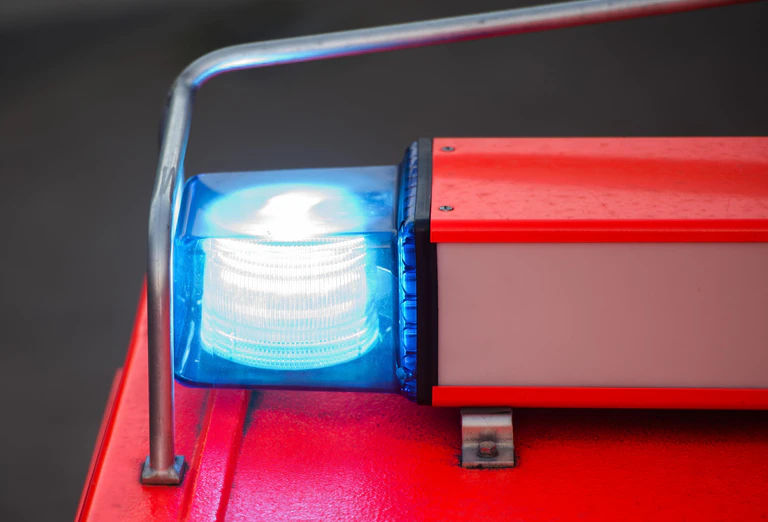 Batteriien Feuerwehr Brand Garching-Hochbrück — © Bild: Daniel Bockwoldt