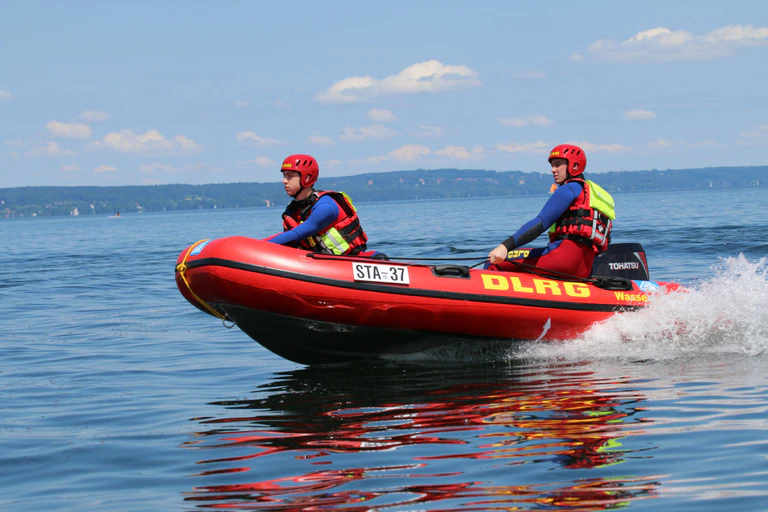 DLRG, Ammersee, Wasserrettung, Gewässer, Unfall, Sommerwochenende,Ammersee, Badetote — © Bild: DLRG