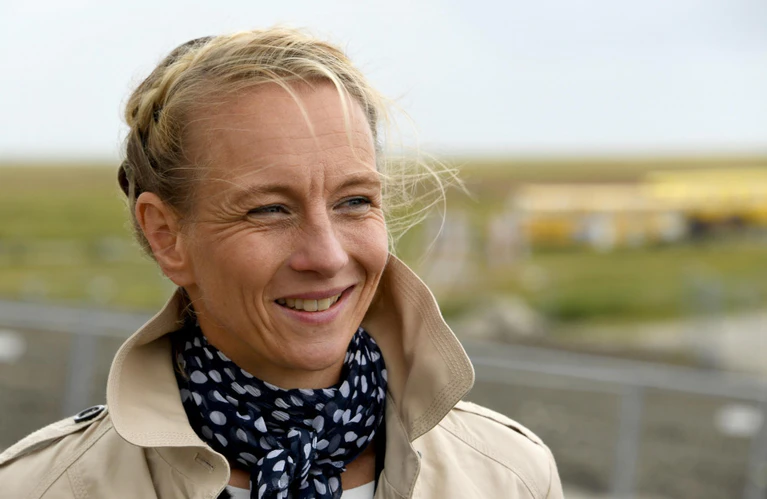 Hallig Hooge, Bürgermeisterin — © Bild: Carsten Rehder/Archivbild