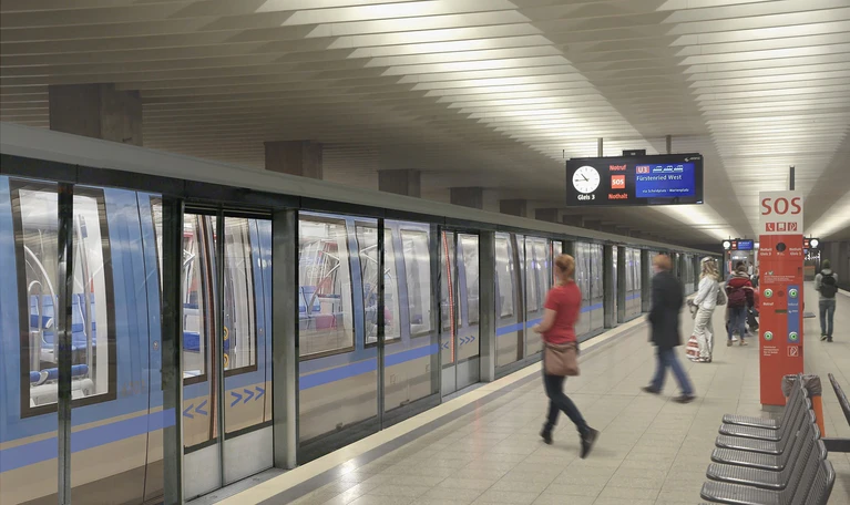 Bahnsteigtüren — © Bild: SWM/MVG
