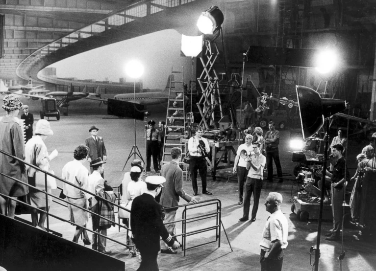Bavaria Filmstadt — © Bild: Bavaria Film – Drehrarbeiten zur Billy Wilders "Eins, Zwei, Drei" (1961)