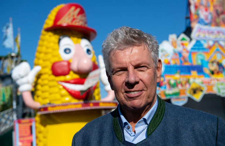 Wiesn, Reiter, Anstich, Oktoberfest — © Bild: Sven Hoppe