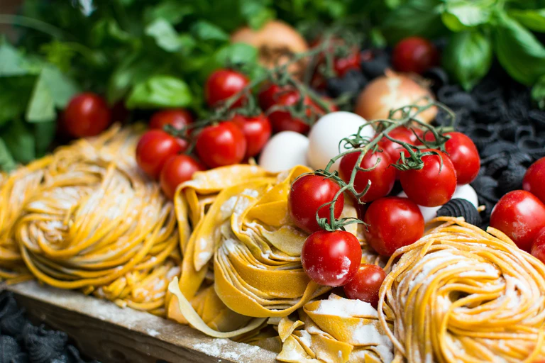 Pasta — © Photo by Jakub Kapusnak on Unsplash
