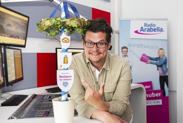Maibaum — © Bild: Radio Arabella