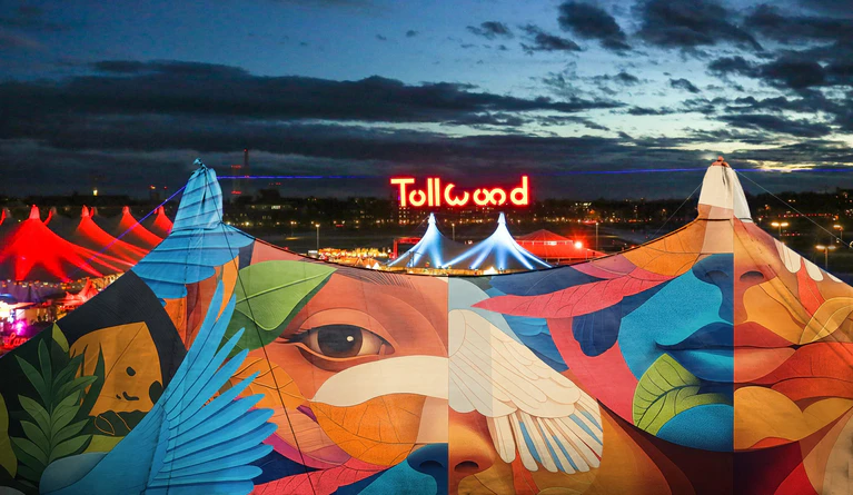 Tollwood Winterfestival 2024 — © Bild: Bernd Wackerbauer / Lumine Projections; Tollwood Winterfestival
