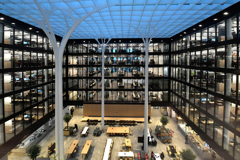 Amazon hat eine neue Deutschlandzentrale in München eröffnet — © -/Amazon/dpa