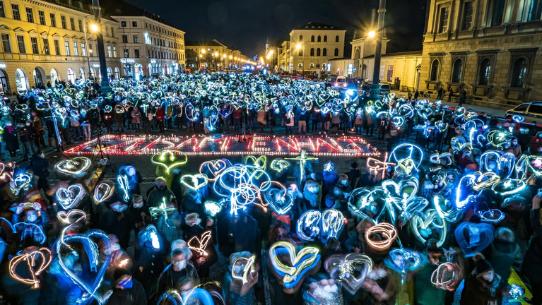 München wird sichtbar — © Bild: Ulrich Tausend