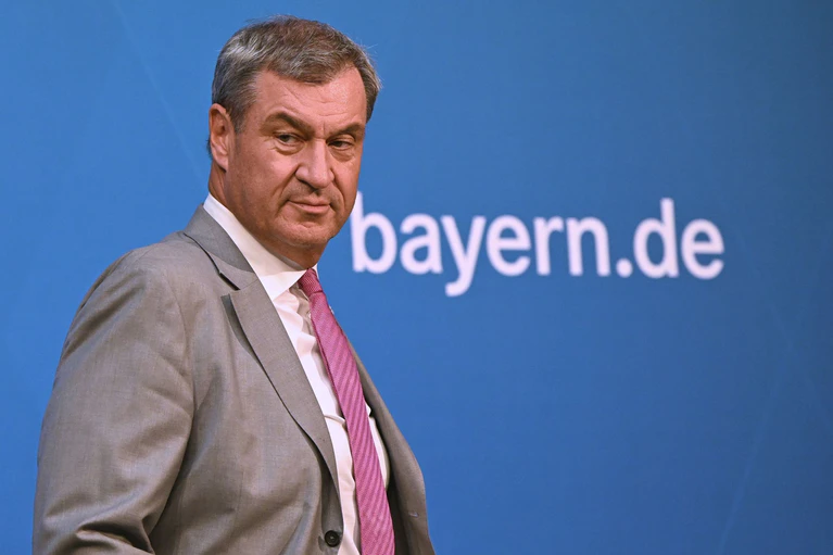 Markus Söder will kritische Infrastruktur besser schützen. (Archivbild) — © Sven Hoppe/dpa