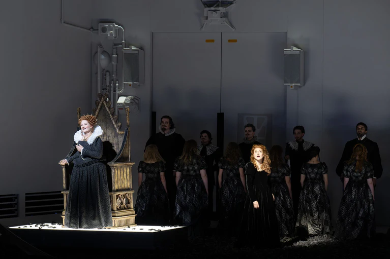 «Of One Blood»ist eine neue Oper über Mary Stuart und Elizabeth I. — © Monika Ritterhaus/Bayerische Staatsoper/dpa