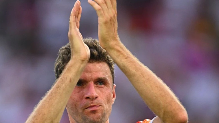 Thomas Müller hat offiziell seine Karriere in der Nationalmannschaft beendet. — © Tom Weller/dpa