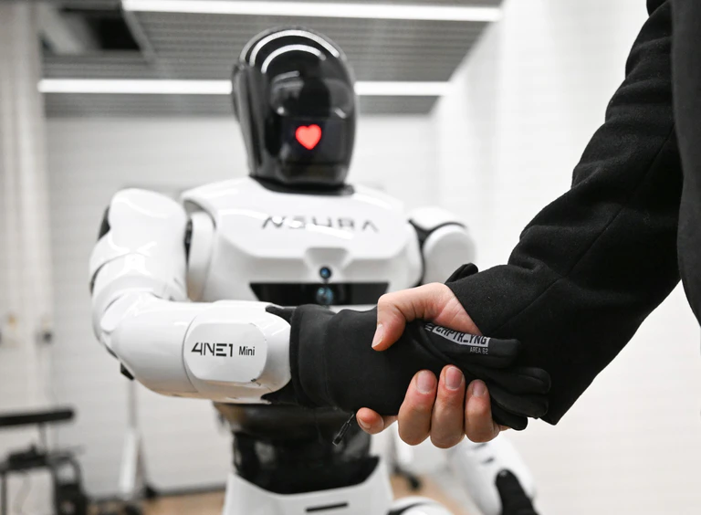 Das Start-up Neura Robotics aus Baden-Württemberg absolvierte die erfolgreichste Finanzierungsrunde. — © Bernd Weißbrod/dpa