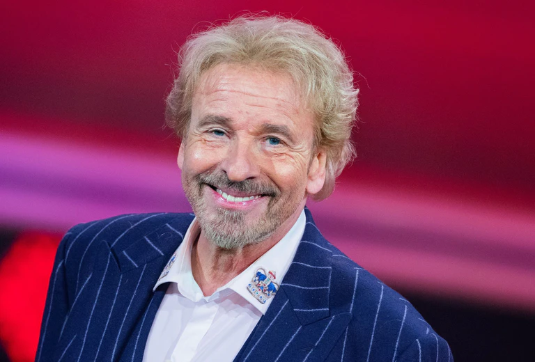 Showlegende Thomas Gottschalk ist nach eigenen Worten momentan krebsfrei. (Archivbild) — © Rolf Vennenbernd/dpa