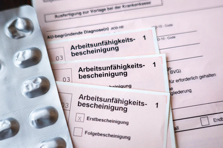 München lehnt Neuregelung bei Krankschreibungen ab. (Symbolbild) — © Sina Schuldt/dpa