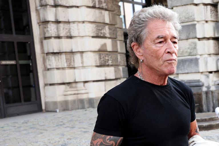 Auch Künstler Peter Maffay war vor Ort.  — © Karl-Josef Hildenbrand/dpa